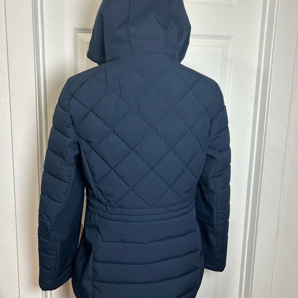 Tommy Hilfiger Women's Navy Puffer Jacket - Picture 3 of 5
